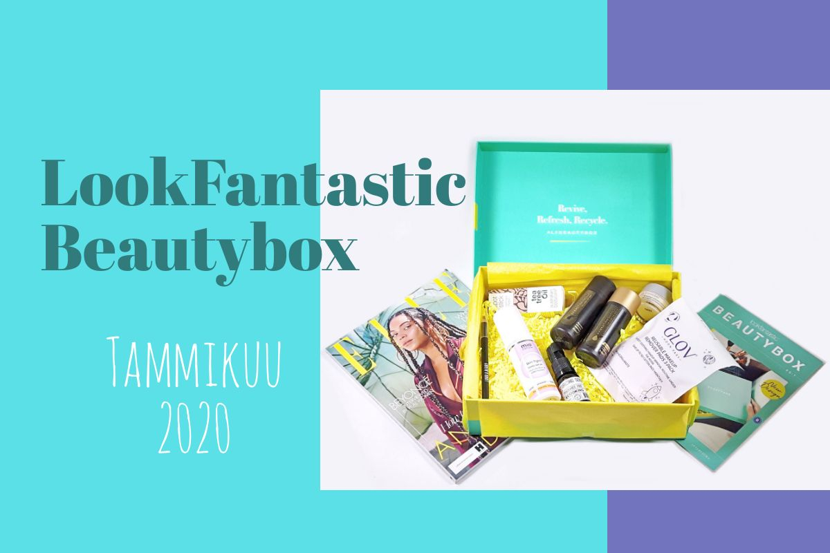 LookFantastic Beautybox Tammikuu 2020